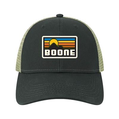 Boone Lo Pro Mesh Snapback Trucker Hat