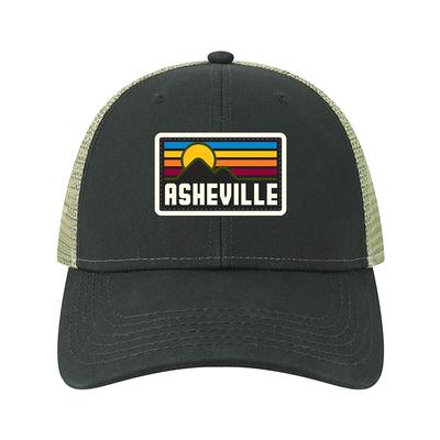 Asheville Lo Pro Snapback Trucker Hat