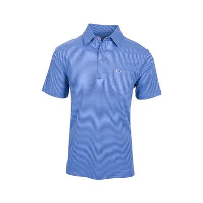 Men's Shellbine Short Sleeve Stripe Polo Shirt