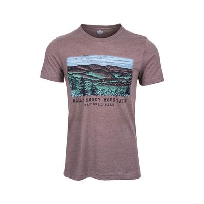 Great Smoky Mountains Skyline Vista Short Sleeve T-Shirt