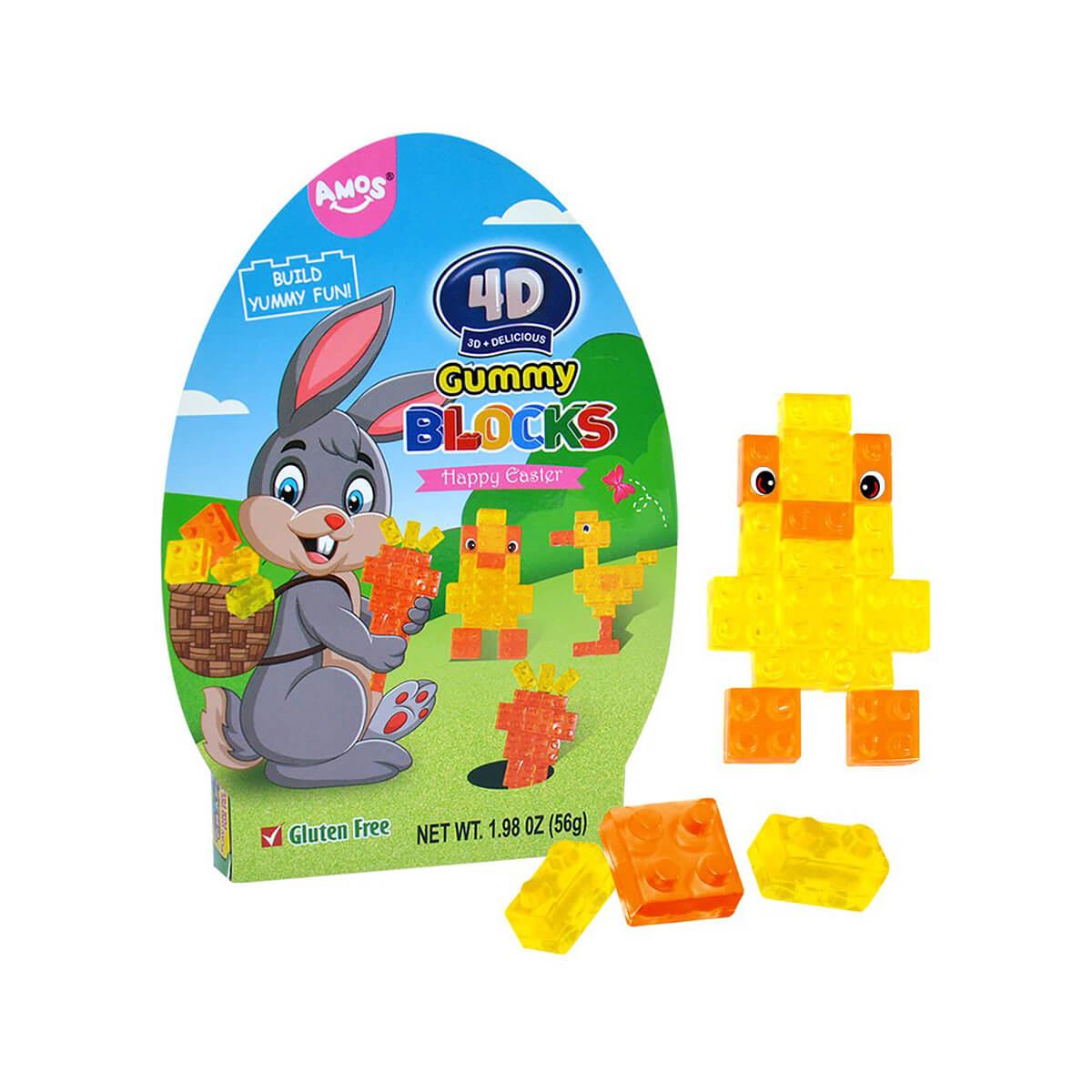  4d Gummy Blocks Easter Candy
