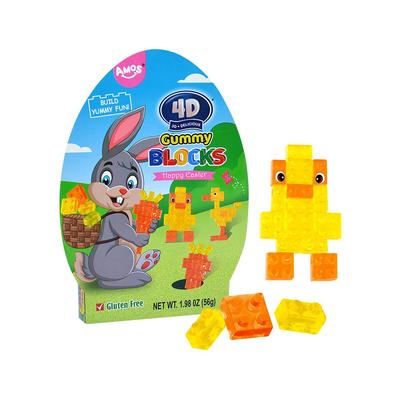 4D Gummy Blocks Easter Candy
