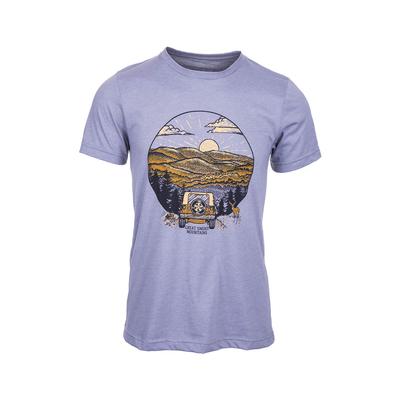 Great Smoky Mountains Drive Time Jeep Short Sleeve T-Shirt