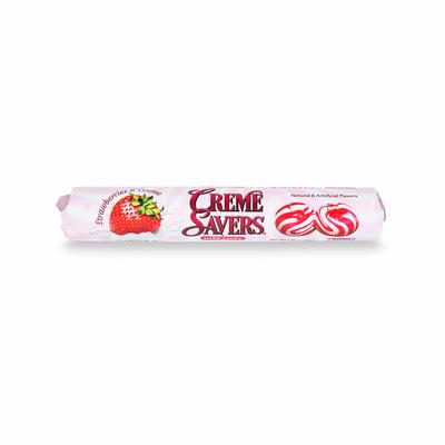 Creme Savers Strawberry & Creme Roll Candy