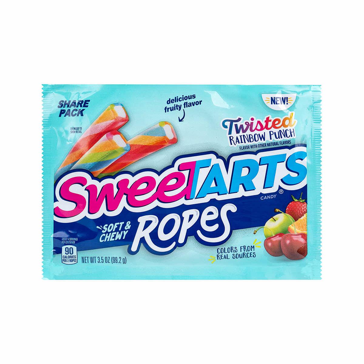  Sweetarts Twisted Rainbow Soft And Chewy Ropes Candy