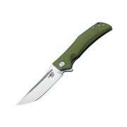 Scimitar Knife: GREEN_G10
