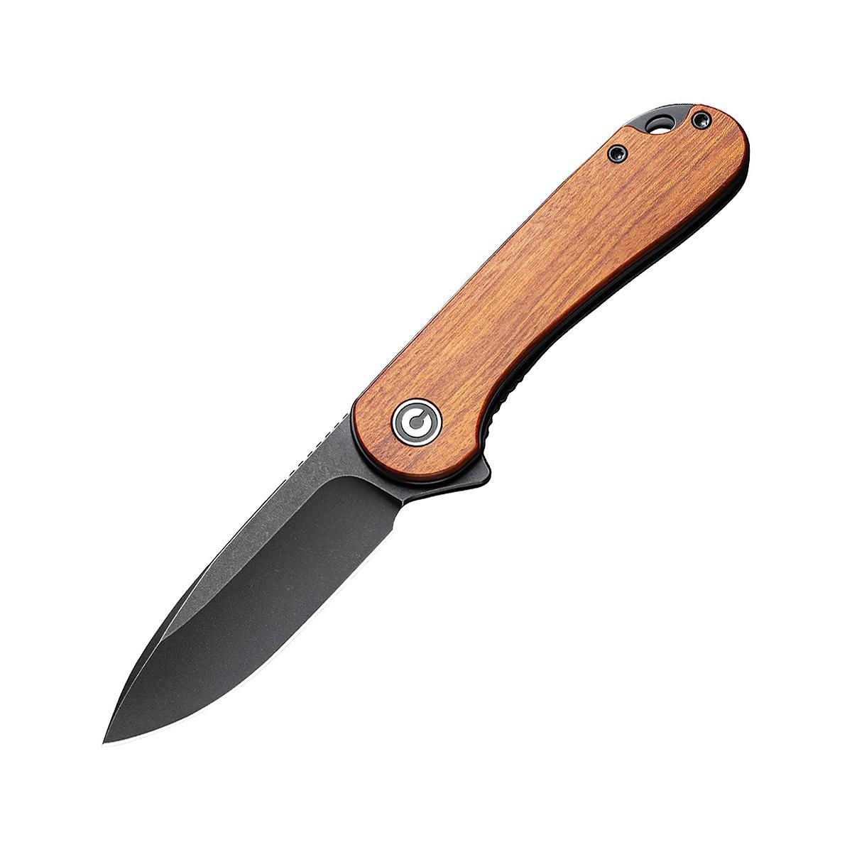  Elementum Linerlock Wood Folding Knife