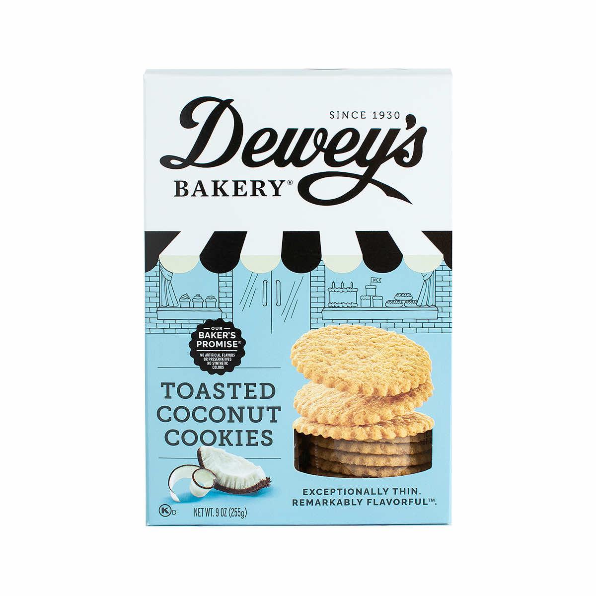  Toasted Coconut Moravian Cookie Thins