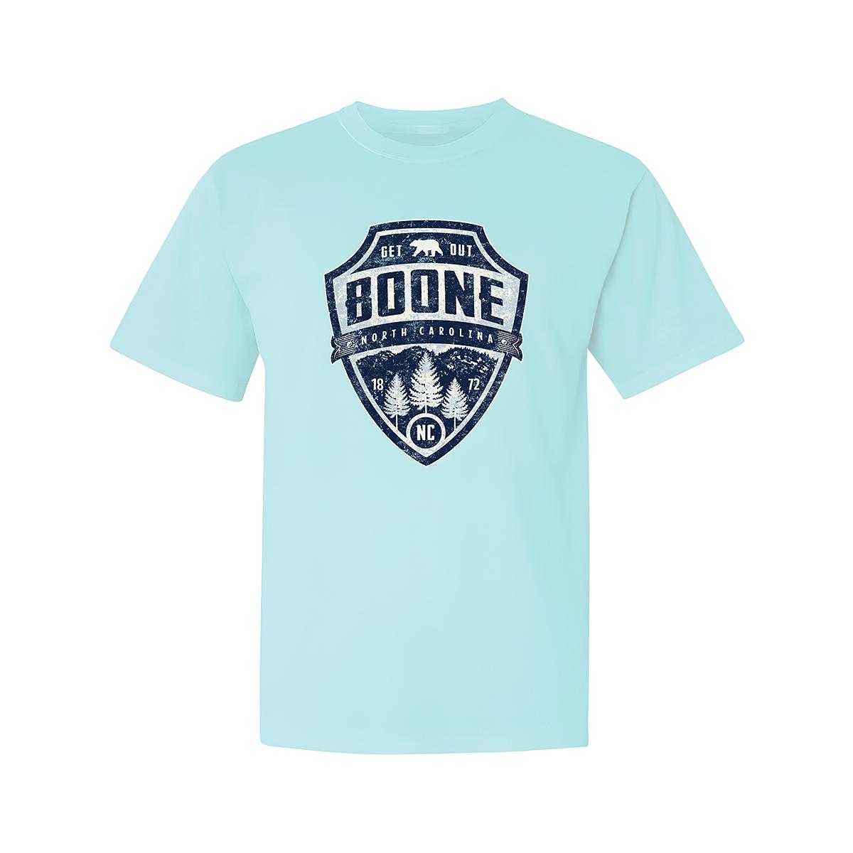 Boone Proverbial Shield Get Out Short Sleeve T- Shirt