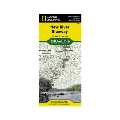 New River Blueway Map