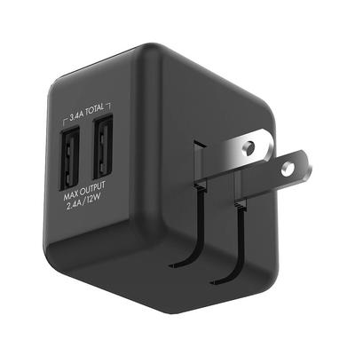 Accelerate 3.4A Dual USB Wall Charger