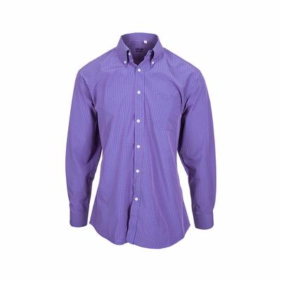 Men's Long Sleeve Performance Button Up Shirt