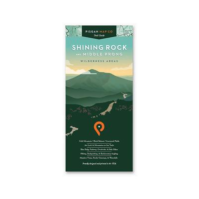 Shining Rock and Middle Prong Wilderness Map