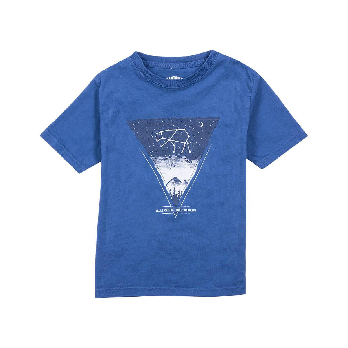  Kids ' Valle Crucis Constellation Triangle Short Sleeve T- Shirt