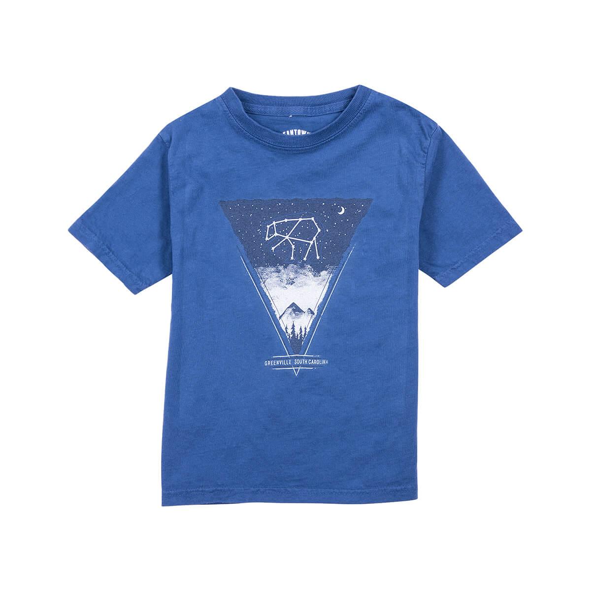  Kids ' Greenville Constellation Triangle Short Sleeve T- Shirt