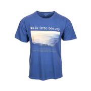 Blue Ridge Parkway Walk Into Beauty Short Sleeve T-Shirt: BLUE