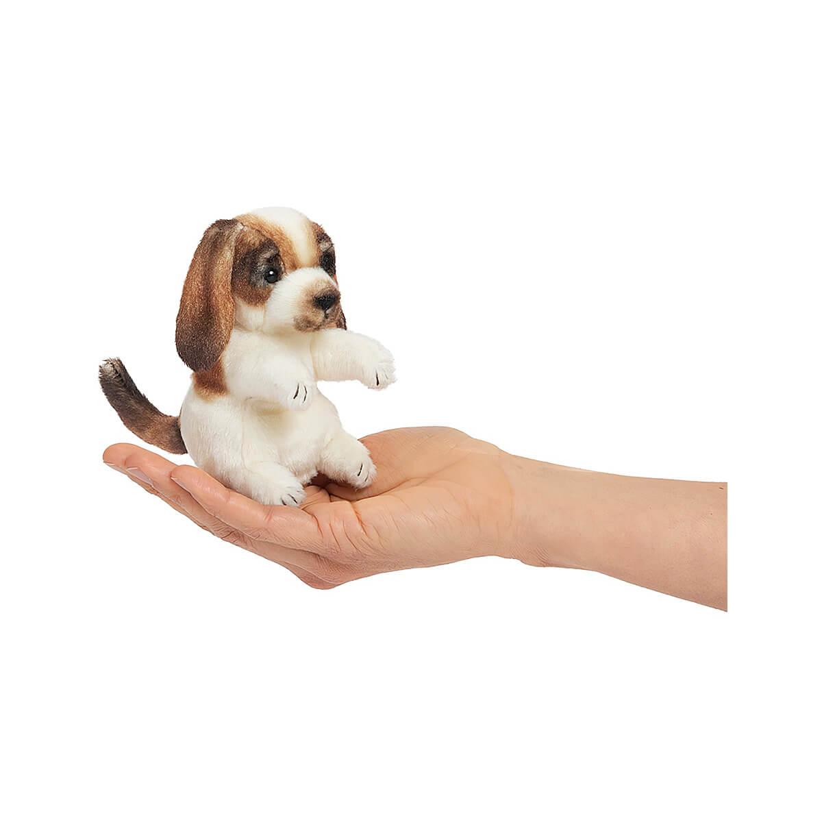  Mini Beagle Plush Hand Puppet