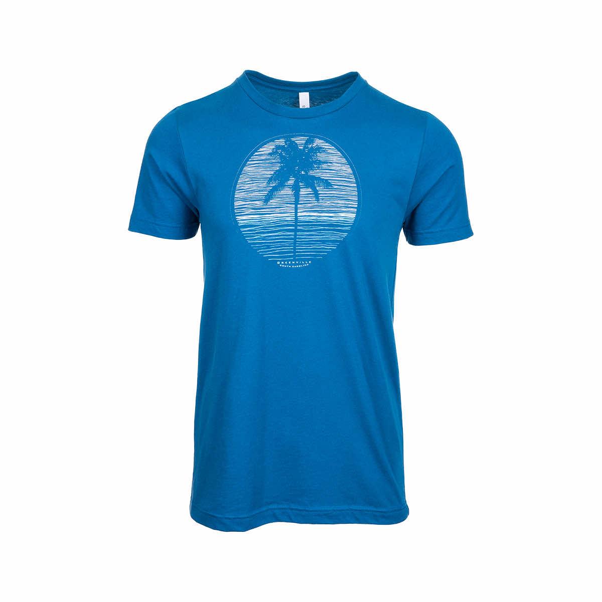  Greenville Palm Tree Short Sleeve T- Shirt