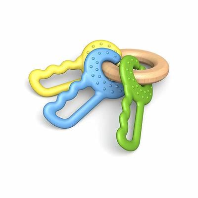 Green Keys Teething Toy