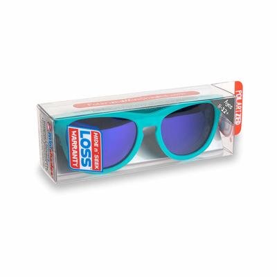Kids' Mini Shades Polarized Teal Sunglasses - Ages 8-12+