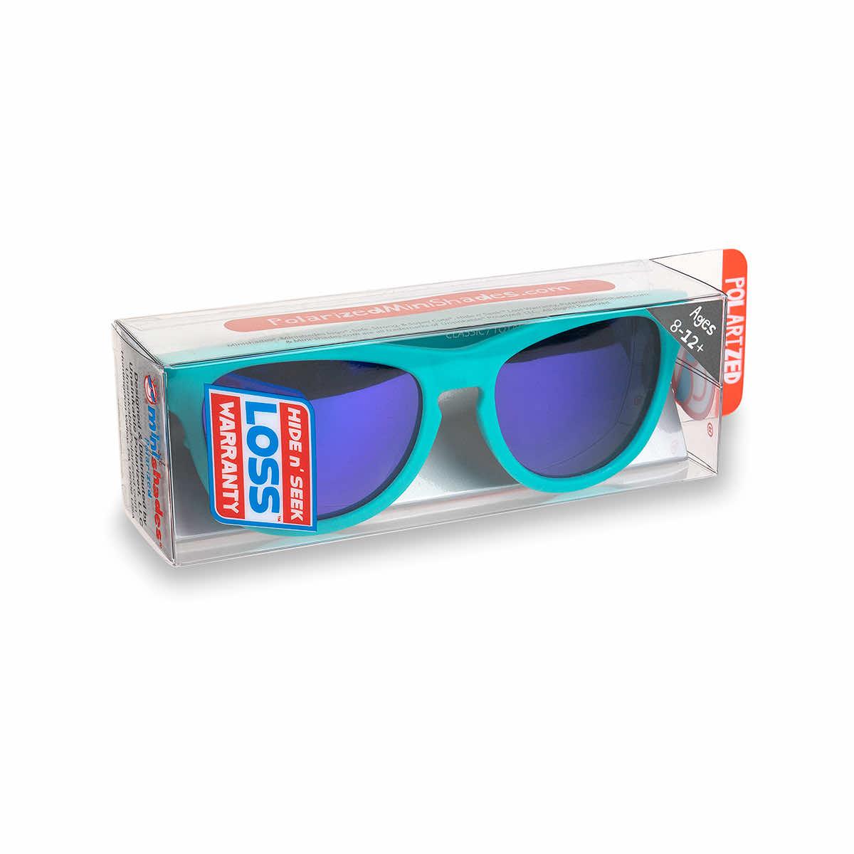 Kids Mini Shades Polarized Teal Sunglasses Ages 812 - Teal