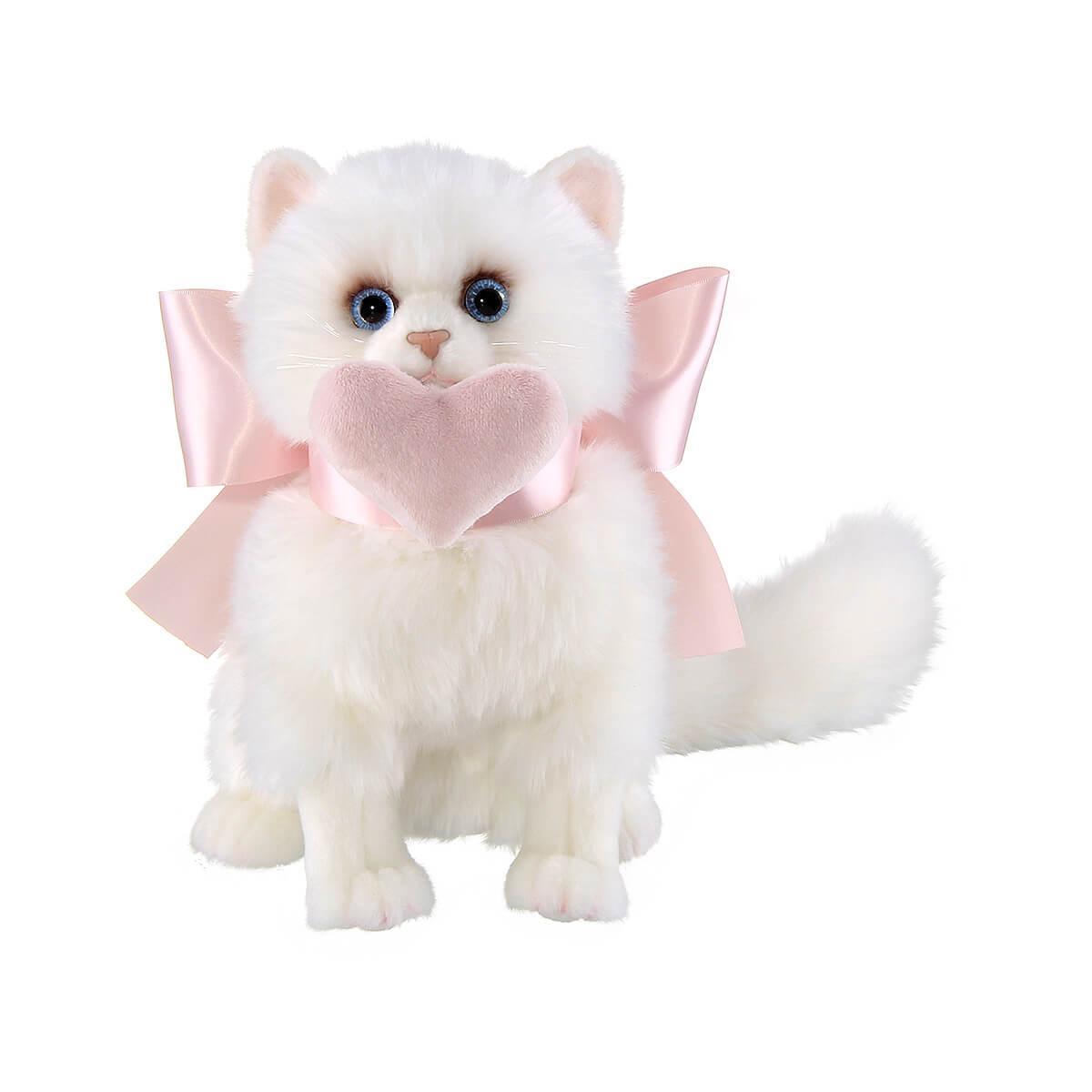  Pretty Perfect White Cat Plush Toy