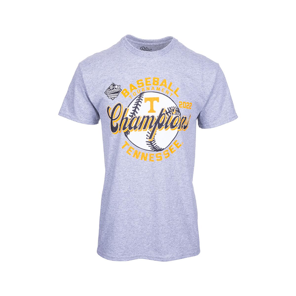  Tennessee Sec Baseball Tournament Champions Short Sleeve T- Shirt