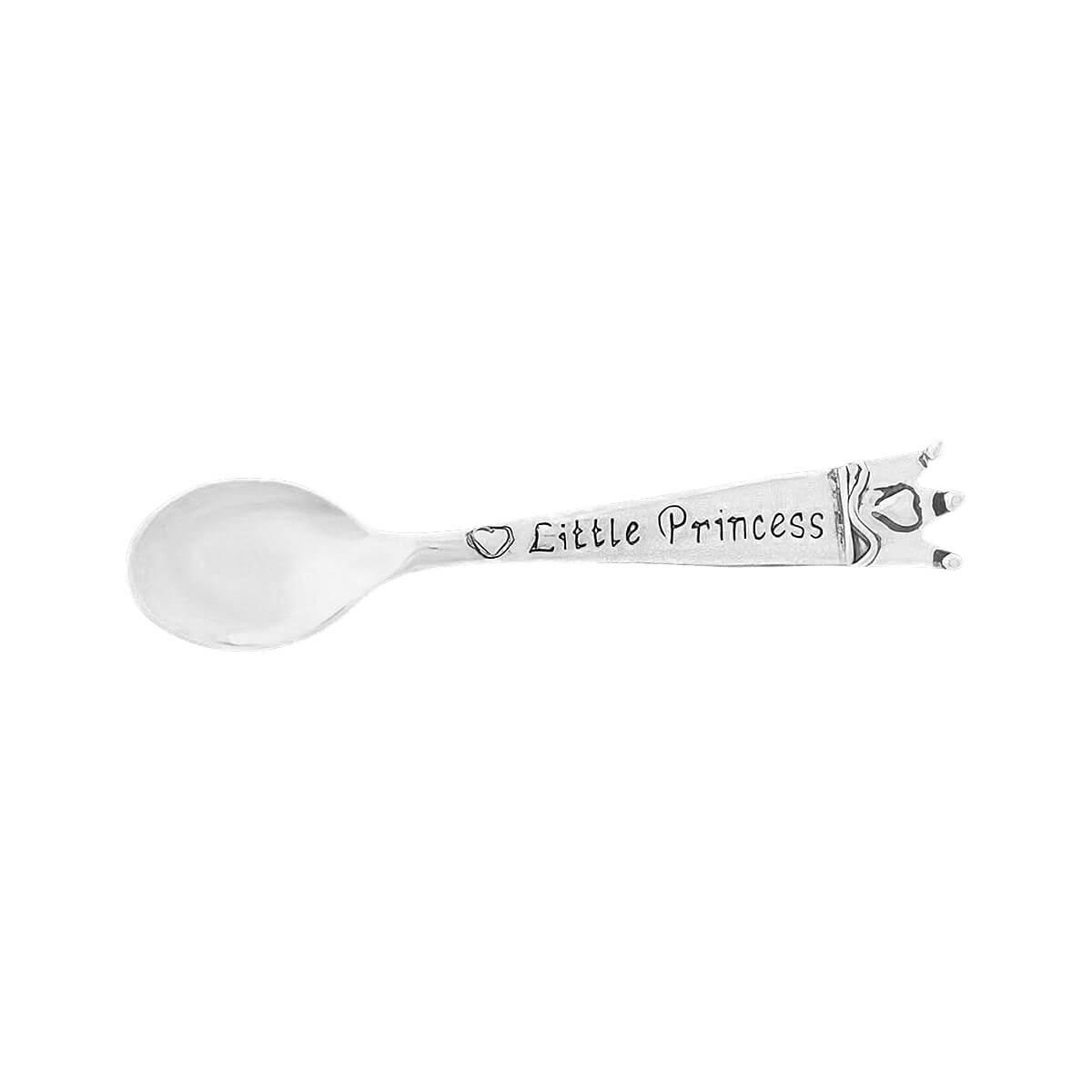  Little Princess Pewter Baby Spoon