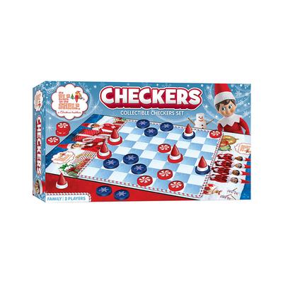 Elf On The Shelf Checkers Game
