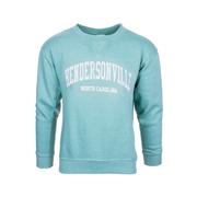 Mast General Store Hendersonville Burn Wash Crew Sweatshirt: SAGE