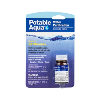 Potable Aqua Drinking Water Germicidal Tablets