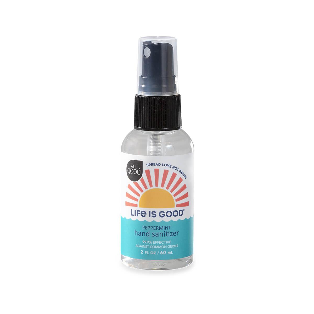  Organic Peppermint Hand Sanitizer Spray - 2 Ounce