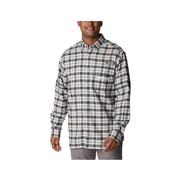 Men's PHG Sharptail Flannel Long Sleeve Shirt: CHALK_FIELDWORK