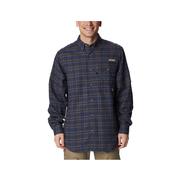 Men's PHG Sharptail Flannel Long Sleeve Shirt: ZINC_FIELDWORK