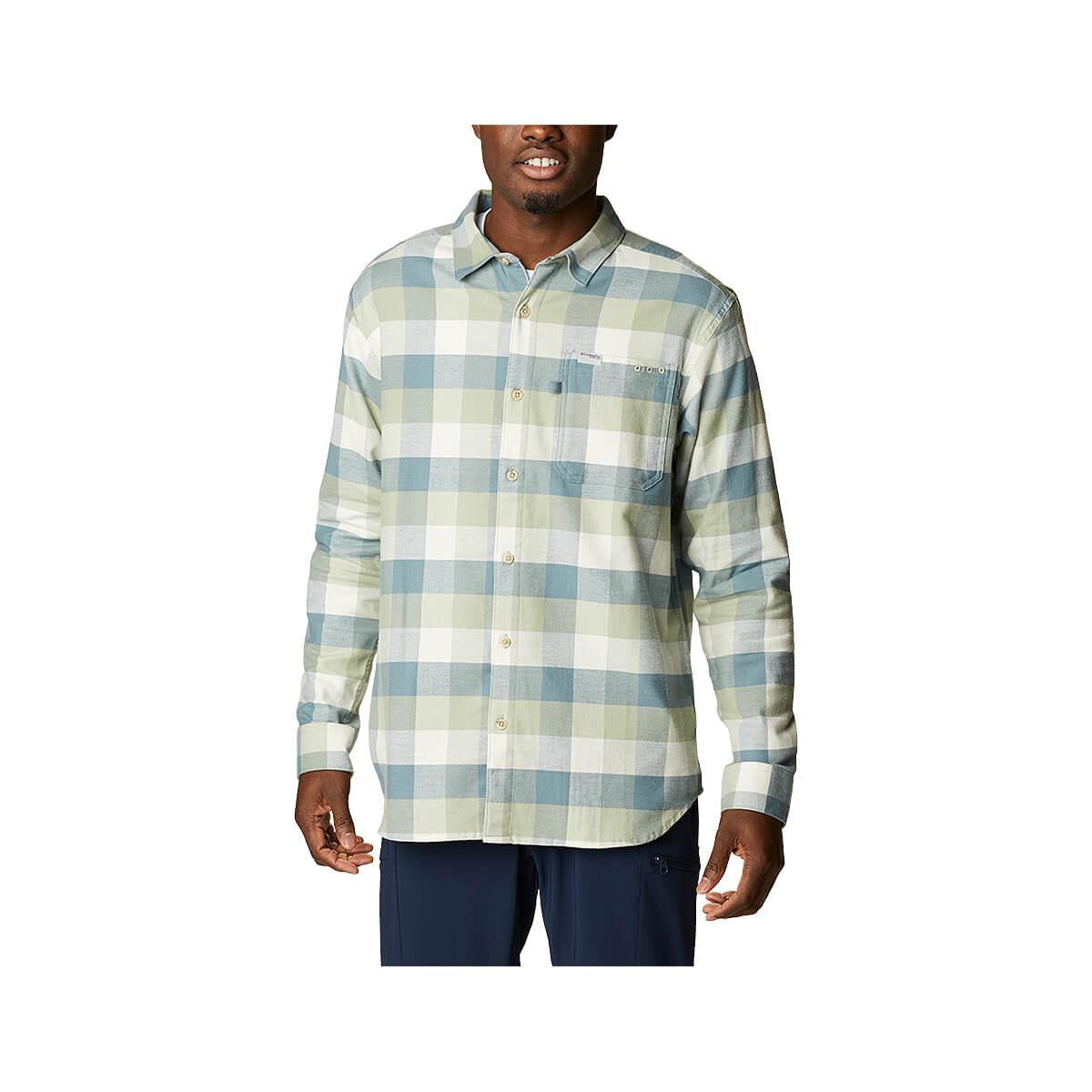  Men's Pfg Slack Tide Flannel Long Sleeve Shirt