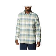 Men's PFG Slack Tide Flannel Long Sleeve Shirt: SAFARI