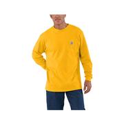 Men's Long Sleeve Pocket T-Shirt: SOLAR_YELLOW