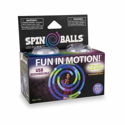 Spinballs Glow.0 LED Poi Kit