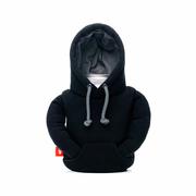 The Hoodie Insulated Drink Jacket: BLACK