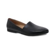 Women's Larisa Flat Shoes: BLACK_MILLED_NAPPA