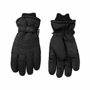 Men's Taslon Ski Gloves: BLACK