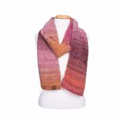 Multicolored Ombre Mohair Scarf: ACAI_BERRY_MIX