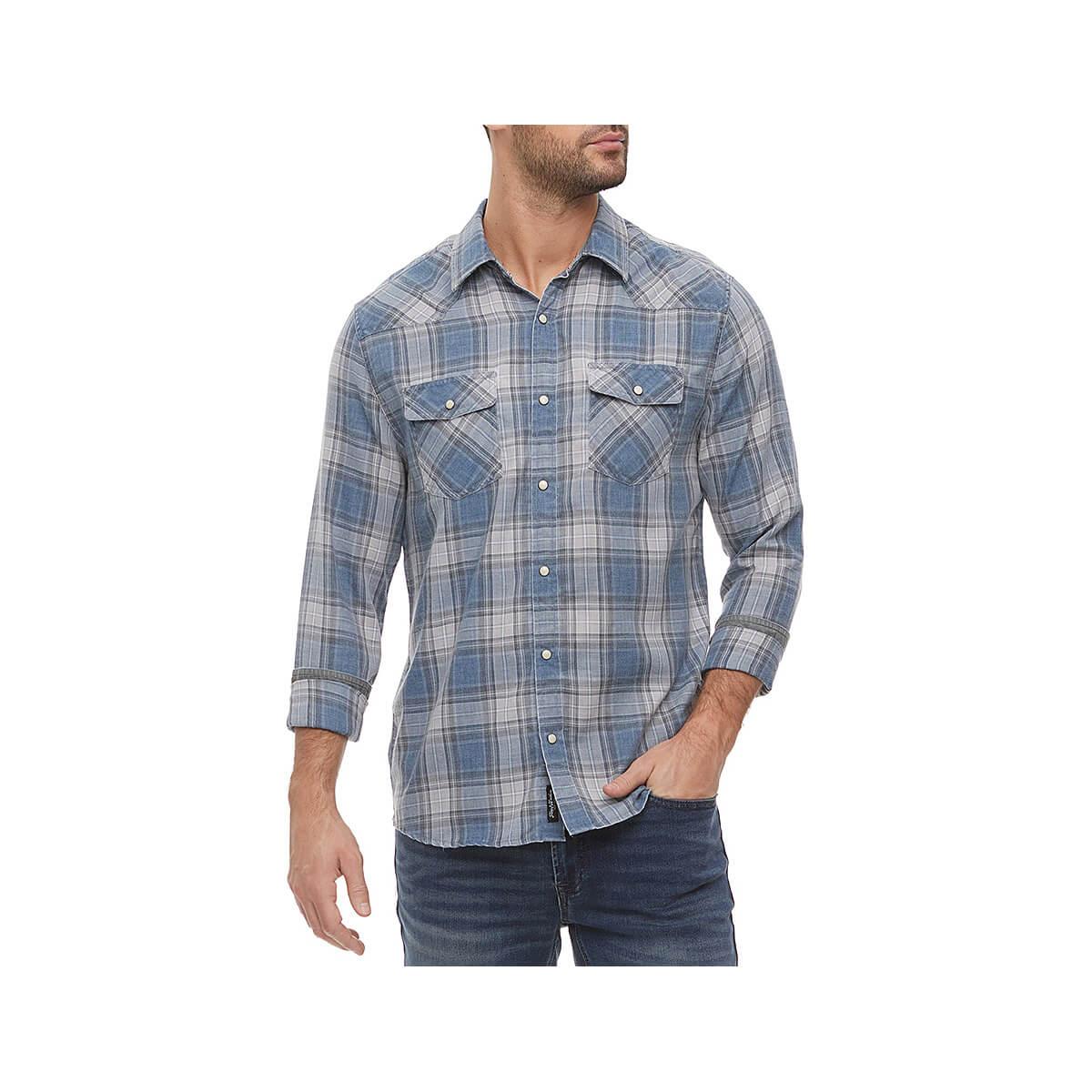  Men's Harker Vintage Soft Long Sleeve Shirt