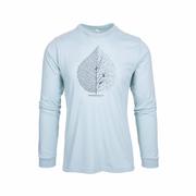 Hendersonville NC Cool Place To Hang Long Sleeve T-Shirt: HTR_DUSTY_BLUE