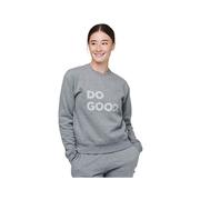 Women's Do Good Crew Long Sleeve Sweatshirt: HEATHER_GREY