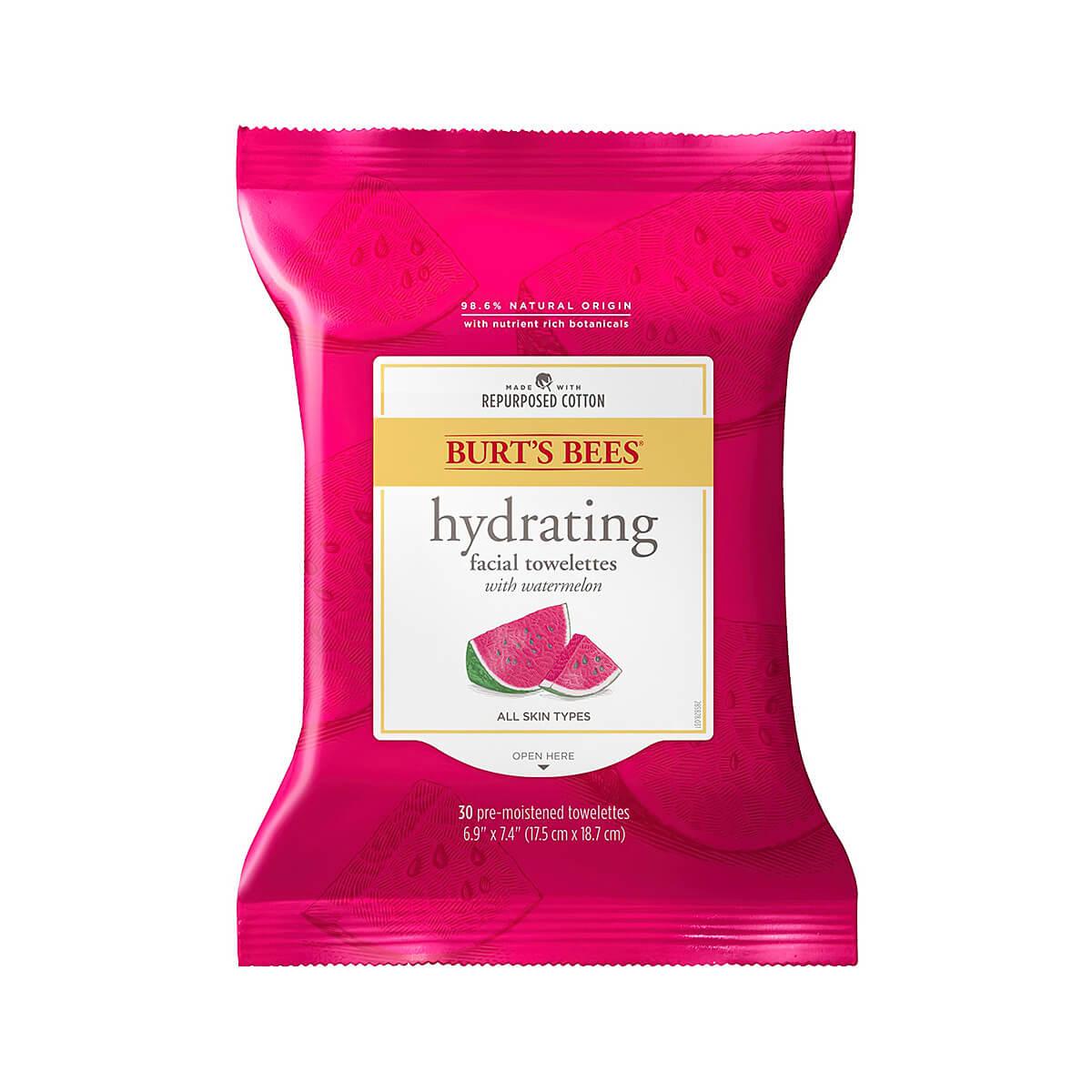  Hydrating Watermelon Facial Cleansing Towelettes