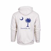Mast General Store Greenville Palmetto Moon Hoodie: TAN