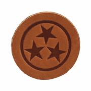 Knoxville Leather Magnets: TRI_STAR