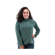 Women's Harlow Zip Neck Fleece Pullover: SILVER_PINE_725