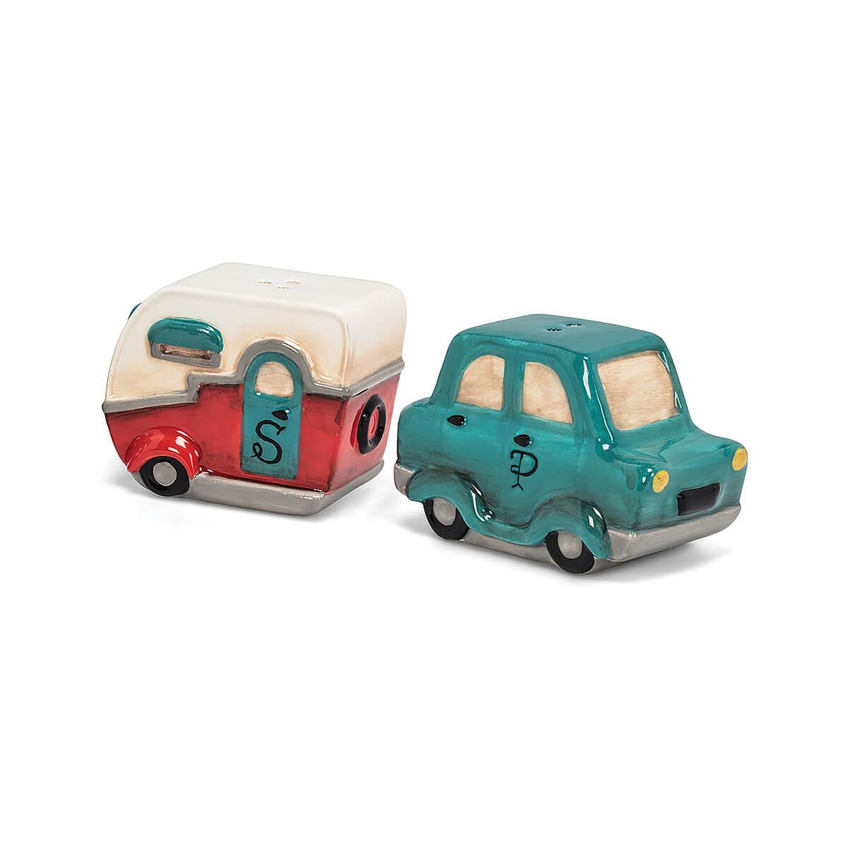  Car And Camper Salt And Pepper Shakers
